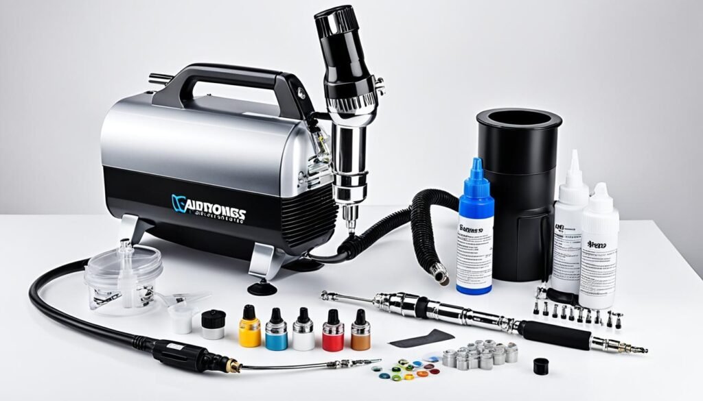 Budget airbrush kit