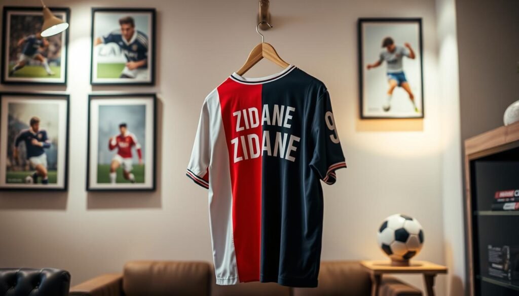 Zidane Jersey collectible sports apparel